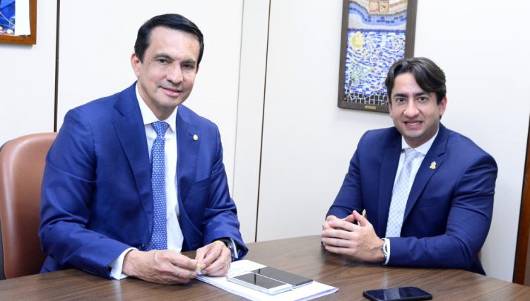 Vereador Diego Afonso e Deputado Federal Sidney Leite foto: Assessoria do vereador Diego Afonso