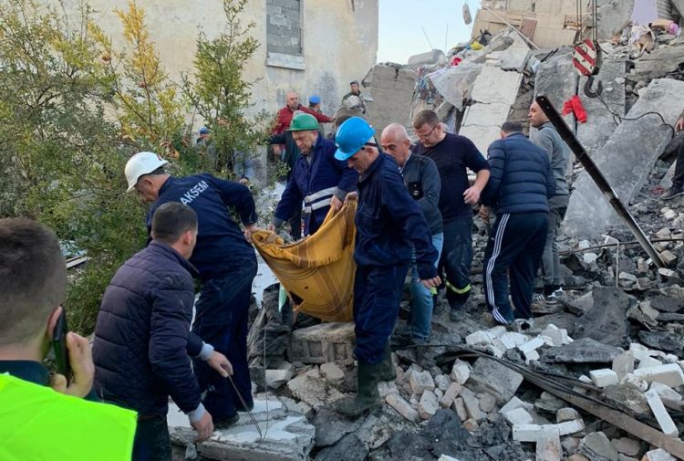 Terremoto na Albânia Foto:  D. Tahiri @IamDenis_Tahiri/ Twitter