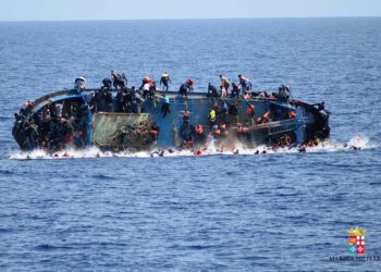 Naufrágio na Maritânia Foto: Reprodução Twitter