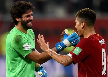 Doha - A equipe do Liverpool dos brasileiros Alisson e Roberto Firmino ganha do Monterey e vai disputar o mundial de Clubes da Fifa com o Flamengo foto Liverpool FC