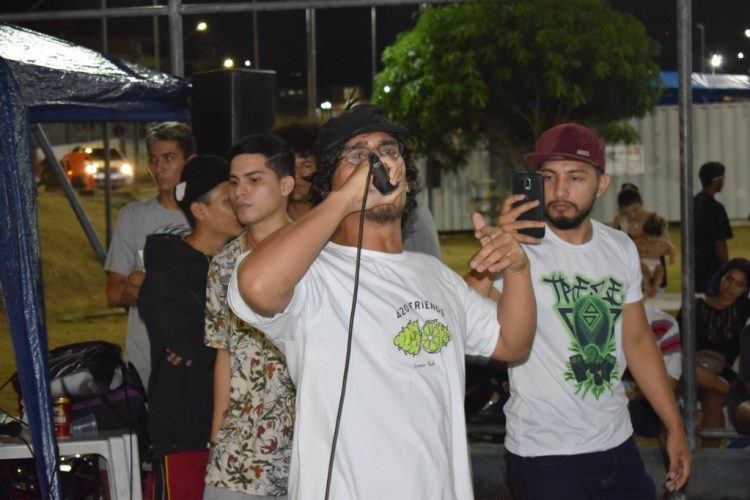 Contrapartida do projeto "Roda de Rima – Batalha de MCs" Fotos: Divulgação