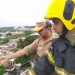 . Mais de 15 viaturas participaram ação por duas vias de acesso.