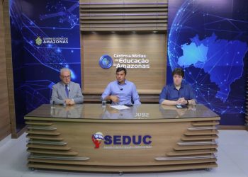 Aulas pela TV Foto: Diego Peres / SECOM