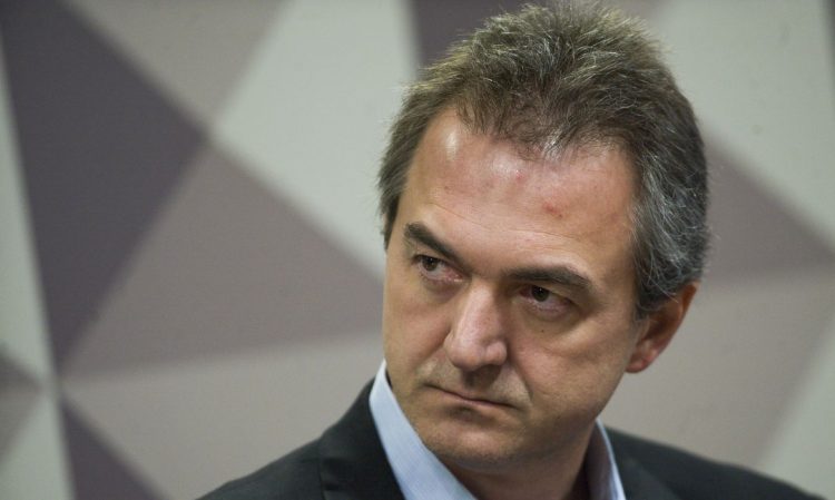 Brasília - O empresário Joesley Batista durante depoimento na Comissão Parlamentar Mista de Inquérito da JBS (Marcelo Camargo/Agência Brasil)