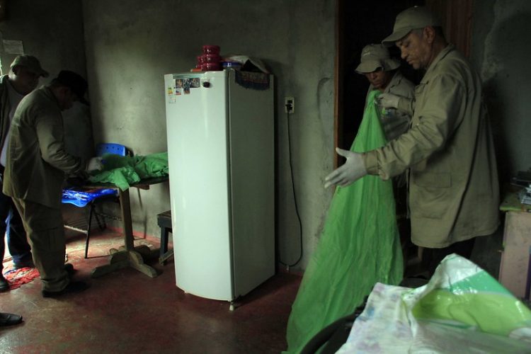 Instalação de mosquiteiros para combate à malária
Foto.Altemar Alcantara/Semcom