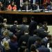 Presidente do Congresso, Davi Alcolumbre, preside sessão que analisa veto sobre orçamento impositivo Foto: Agência Brasil