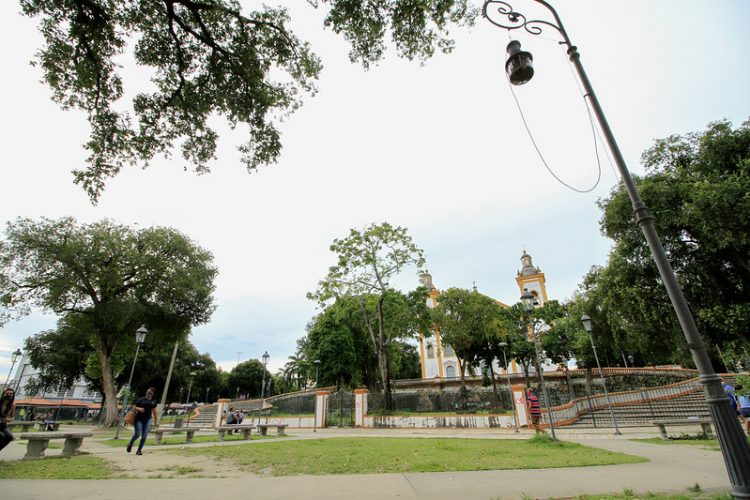 Prefeitura realiza "Passeio Virtual" na Praça da Matriz
Foto: Marcio James / Semcom