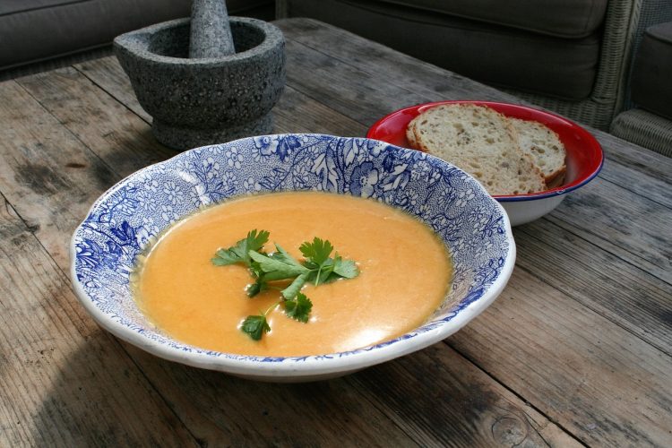 Sopa de Jerimum. Foto: Mariekekoene por Pixabay