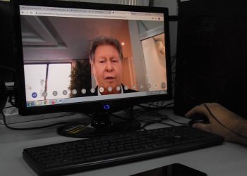 Prefeito Arthur em reunião com ministro da economia Paulo Guedes
Foto: Ingrid Anne/ Semcom