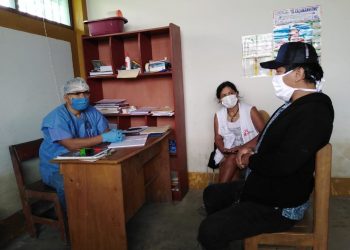 Carol Bottger in Bajo Ucayali. F oto: MSF