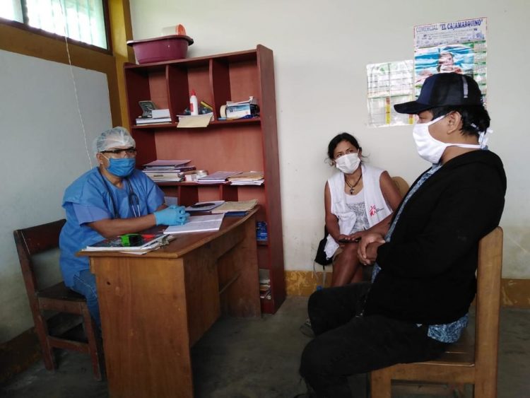 Carol Bottger in Bajo Ucayali. F oto: MSF