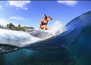 Maya Gabeira quebra recorde de maior onda já surfada por uma mulher. Foto: Reprodução