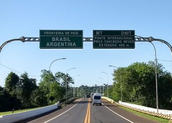 Fronteira da Argentina e Brasil. Foto: Divulgação