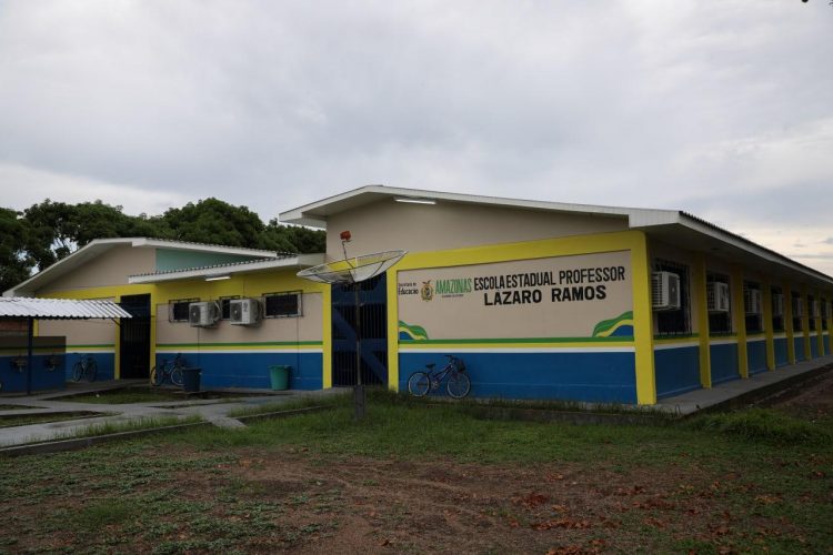 Escola Estadual Professor Lázaro Ramos. Fotos: Lucas Silva/Secom