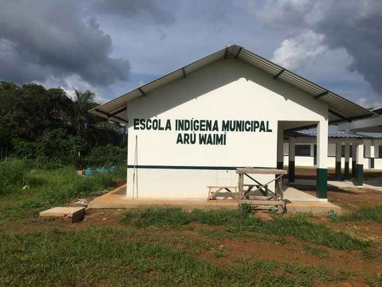 Escola Indígena Arú Waimi. Foto: Divulgação