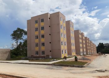 Obras do residencial Manauara II Fotos Divulgação / Implurb