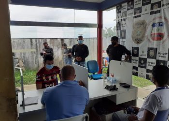 Ação de saúde em Uarini (Foto: Divulgação/ PC-AM.)
