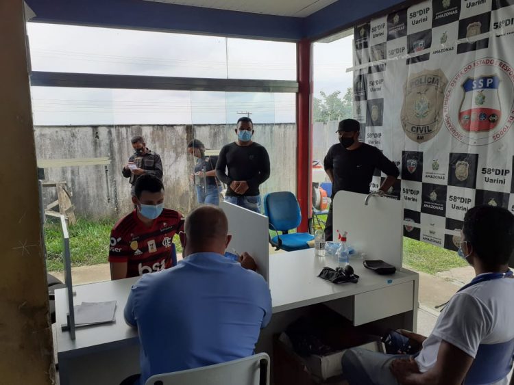 Ação de saúde em Uarini (Foto: Divulgação/ PC-AM.)