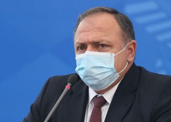 Ministro da Saúde, General Eduardo Pazuello, durante coletiva de imprensa do Ministério da Saúde, sobre a MP das vacinas, no Salão Oeste, do Palácio do Planalto. Foto:  Foto: Fabio Rodrigues Pozzebom/Agência Brasil
Local: Brasília-DF