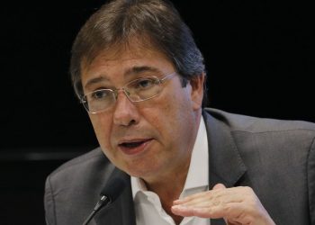 O presidente da Eletrobras, Wilson Ferreira Junior, apresenta os resultados do segundo trimestre e o andamento do Plano Diretor de Negócios e Gestão 2019-2023 da empresa, durante coletiva à impresa