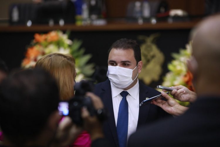 Solenidade de Posse da Nova Mesa Diretora - Biênio 21/22. ( Foto: Danilo Mello/Aleam)