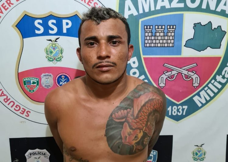 João Monteiro de Andrade Filho, vulgo “Netinho da Padre Mário”. Foto: Divulgação/SSP-AM
