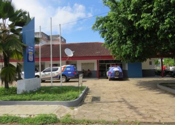 Fachada DEP de Parintins (Foto: Divulgação/PC-AM)