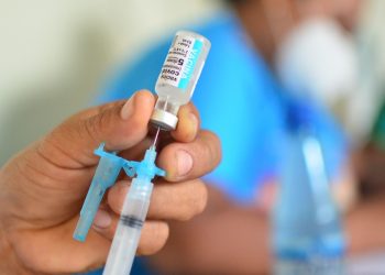 Vacina em Maués. Foto: Divulgação