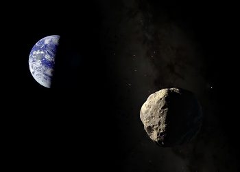 Asteroide. Foto: Divulgação