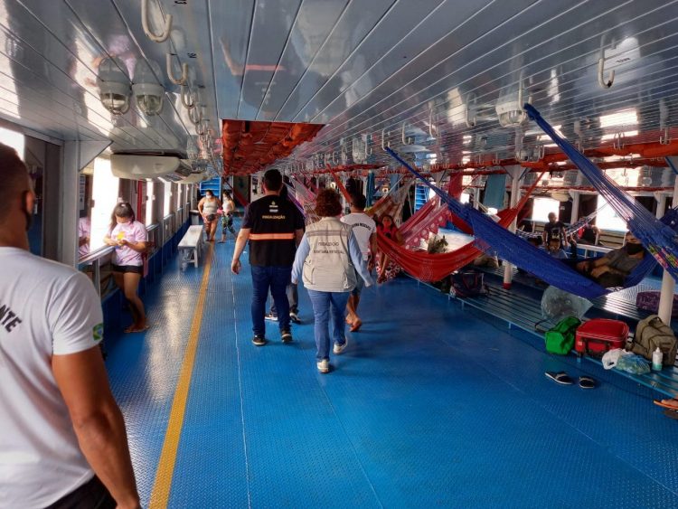 Transporte Fluvial. Foto: Divulgação / Arsepam