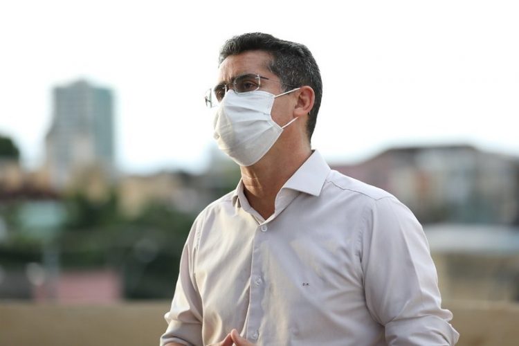 Prefeito David Almeida . Fotos - Ruan Souza / Semcom