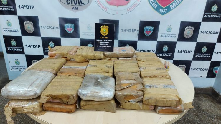 Material Apreendido (Foto: Divulgação / PC-AM)