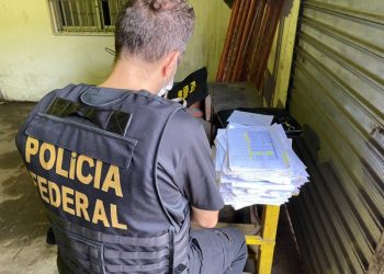 PF faz operação contra fraudes em licitação e desvio de recursos públicos em Rio Preto da Eva — Foto: Divulgação