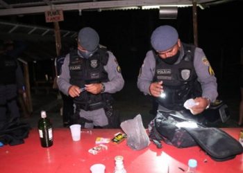 Erikson Andrade e Luana Mendonça/ SSP-AM