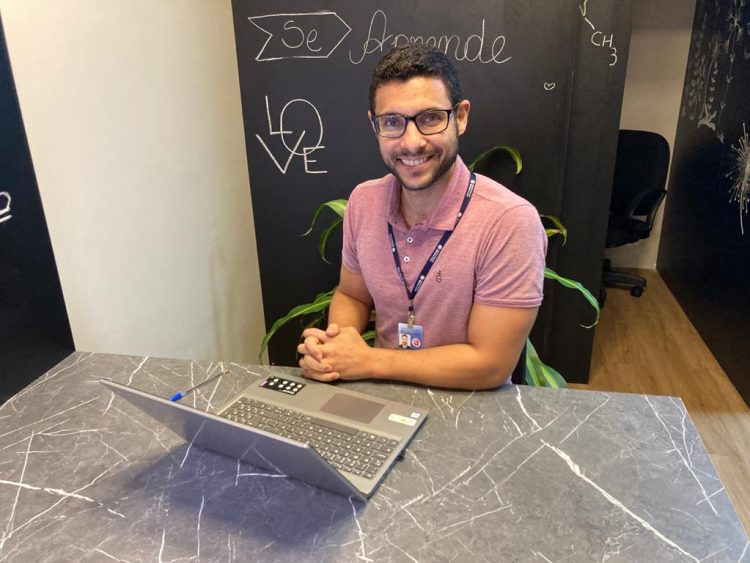 Professor Carlos Filipe. Foto: Divulgação