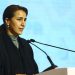 A ministra do Meio Ambiente e Mudanças Climáticas dos EAU, Mariam Bint Mohammed Al Mheiri, durante abertura do seminário empresarial Brasil-Emirados Árabes Unidos.xv