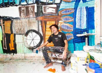 Jandr Reis inaugura exposição ‘Jaraquiart’, em Manaus. FOTOS: Pedro Marinho/Cultura e Economia Criativa