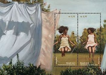 Emissão Postal: 150 anos da Lei do Ventre Livre. - Divulgação/Correios
