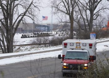 Oxford High School, no EUA. Foto: Ryan Garza, Detroit Free Press