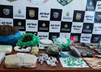 Material Apreendido (Foto: Divulgação/ PC-AM)