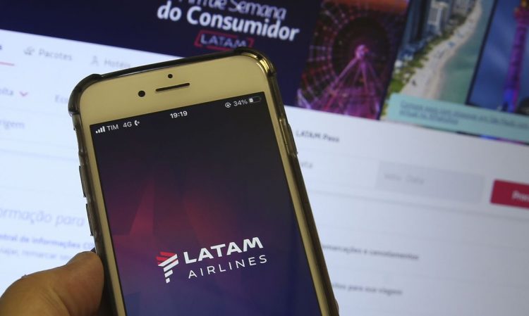 Aplicativo Latam. Foto: © Agência Brasil