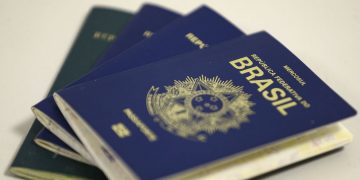 Passaporte brasileiro.Foto: © Marcelo Camargo/Agência Brasil
