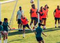 Treino da seleção feminina de futebol. (foto: Sam Robles/CBF)