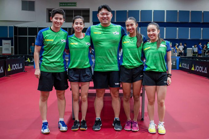 Caroline Kumahara, Giulia Takahashi, Laura Watanabe e Beatriz Kanashiro 🏆- Divulgação | Piu Esportes| Twitter- @piuesportes