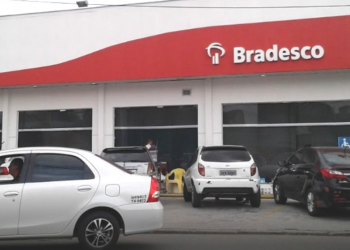 Banco do Bradesco na Cidade Nova. Foto: reprodução | Internet
