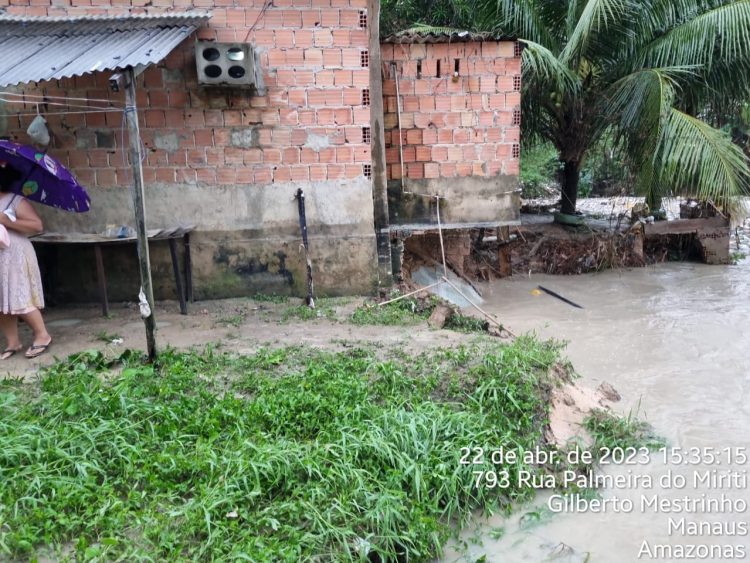 Chuva em Manaus- Foto: Divulgação | Defesa Civil