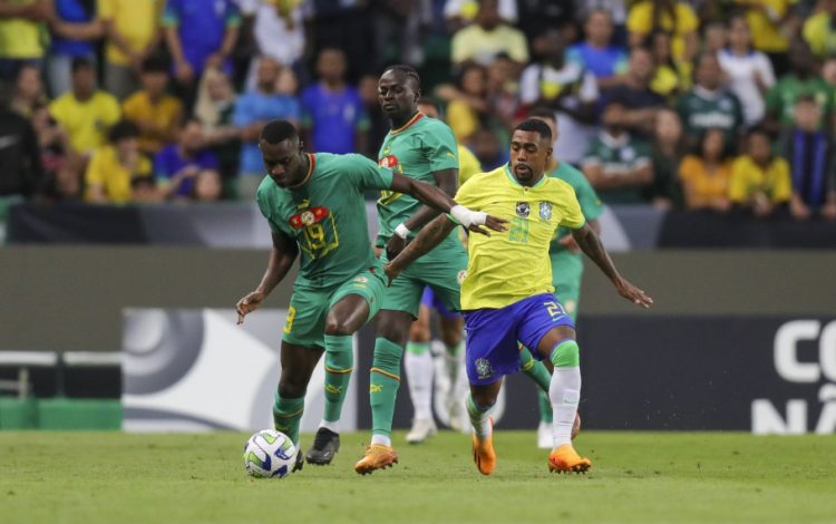 Brasil e Senegal se enfrentaram no estádio José Alvalade, em Lisboa, Portugal Créditos: Joilson Marconne/CBF