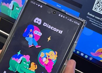 Brasília-DF 27/06/2023 - Pagínal inicial de login do site Discord. Foto: Juca Varella/Agência Brasil