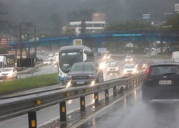 Chuvas em Santa Catarina – Estradas do Meio Oeste estão interditadas devido às fortes chuvas que assolam a região. Foto: Julio Cavalheiro/Arquivo Secom