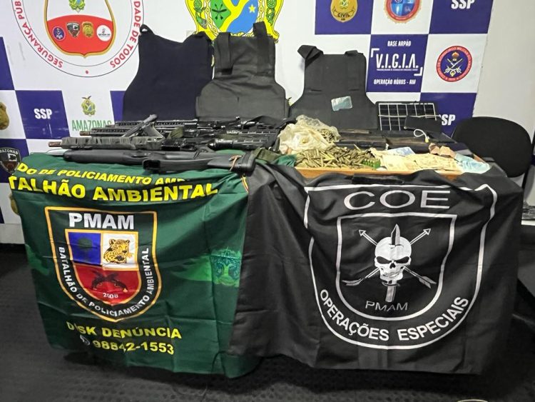 FOTOS: Divulgação/SSP-AM